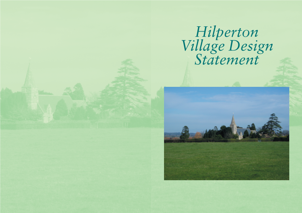 Hilperton Village Design Statement