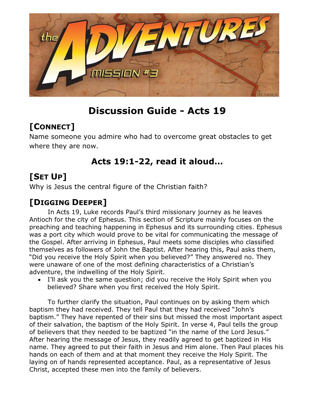 Discussion Guide - Acts 19