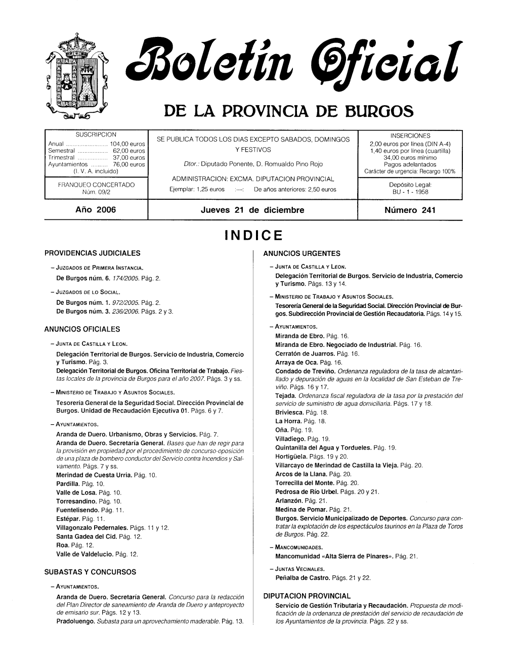 De La Provincia De Burgos