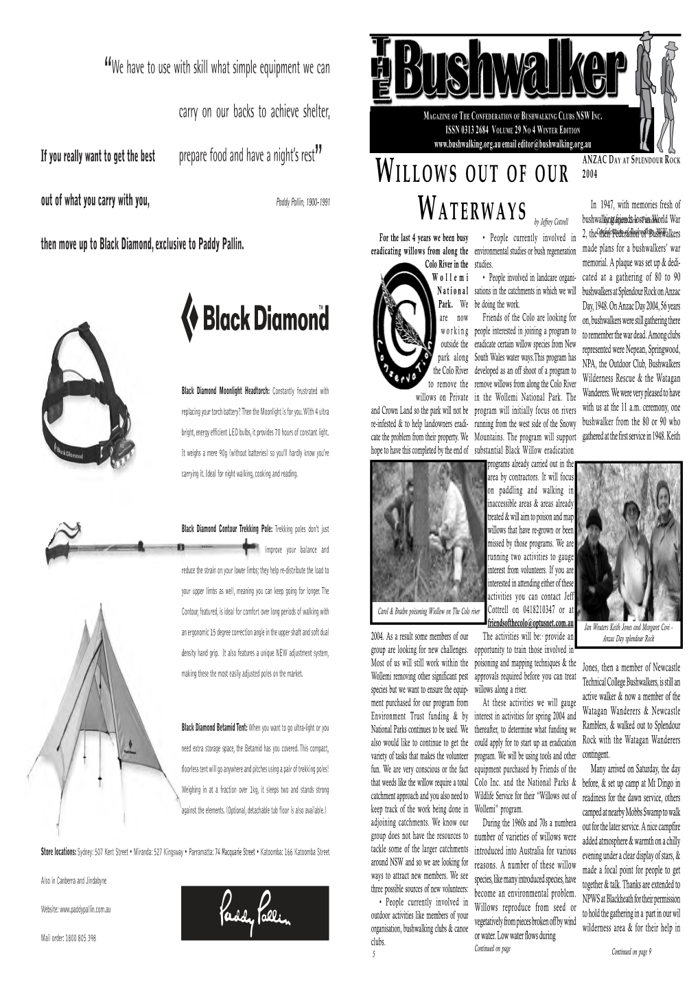 Bushwalkers Newsletter May.P65