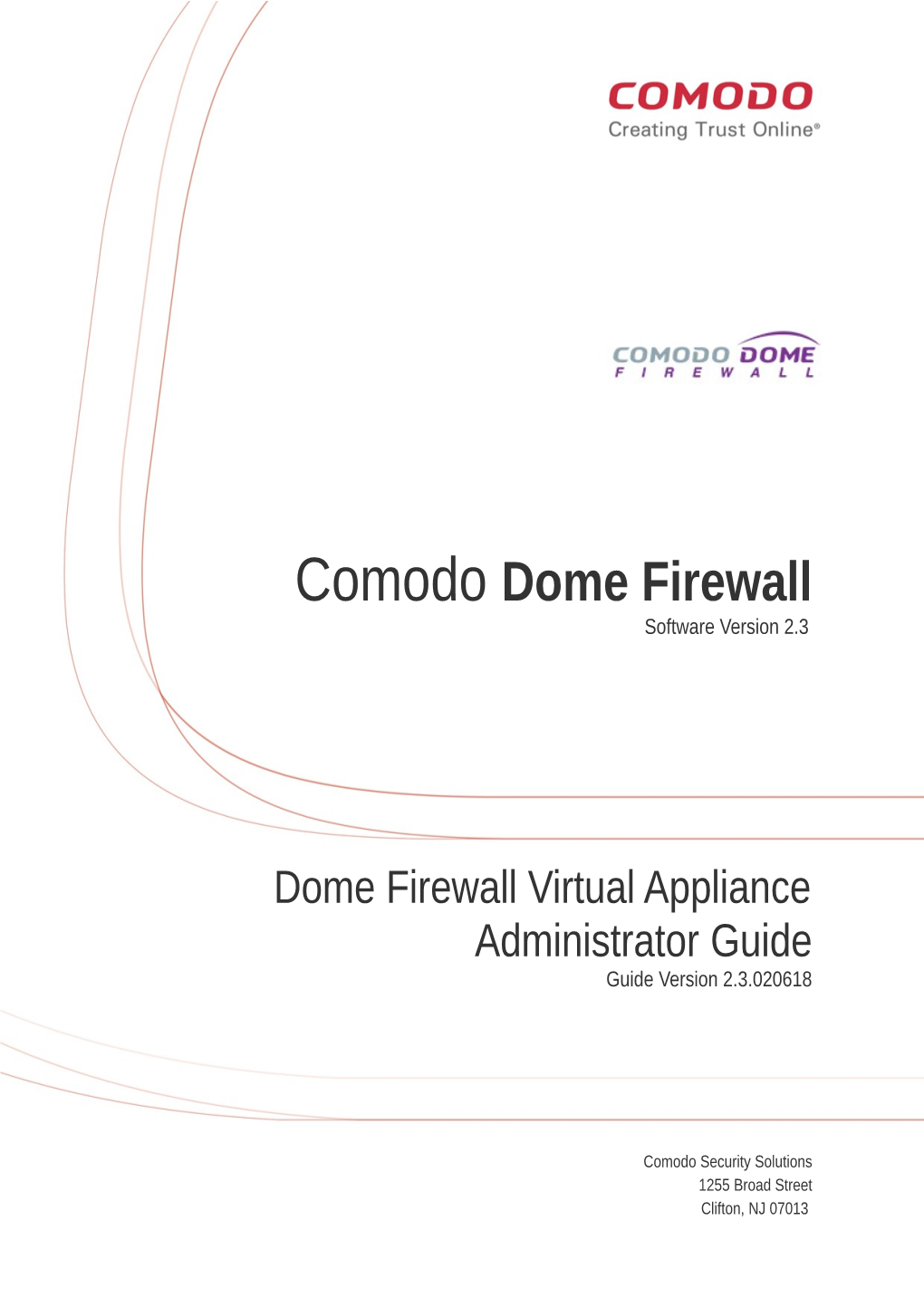 Comodo Dome Firewall Virtual Appliance - Administrator Guide