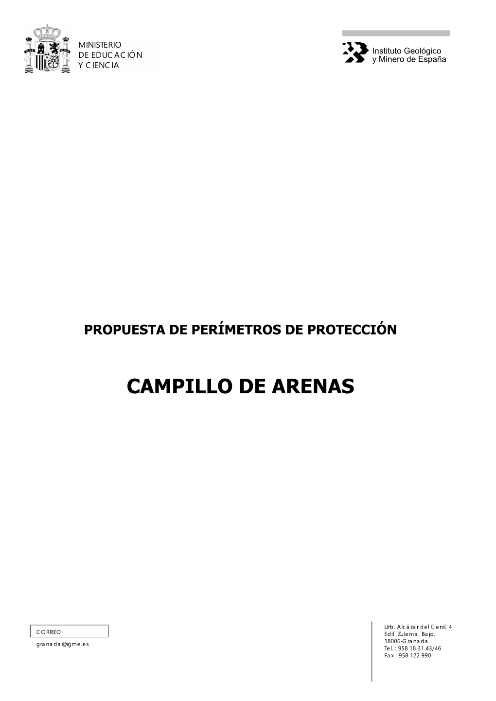 Campillo De Arenas-Formato IGME.Pdf