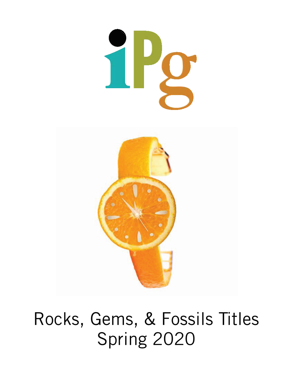 IPG Spring 2020 Rocks Gems & Fossils Titles