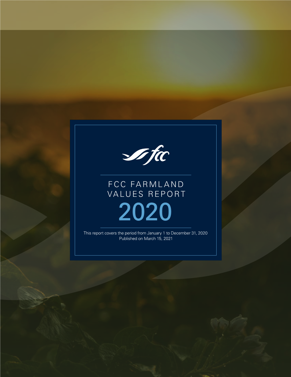 Fcc Farmland Values Report 2020