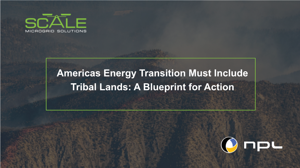 Americas Energy Transition Must Include Tribal Lands