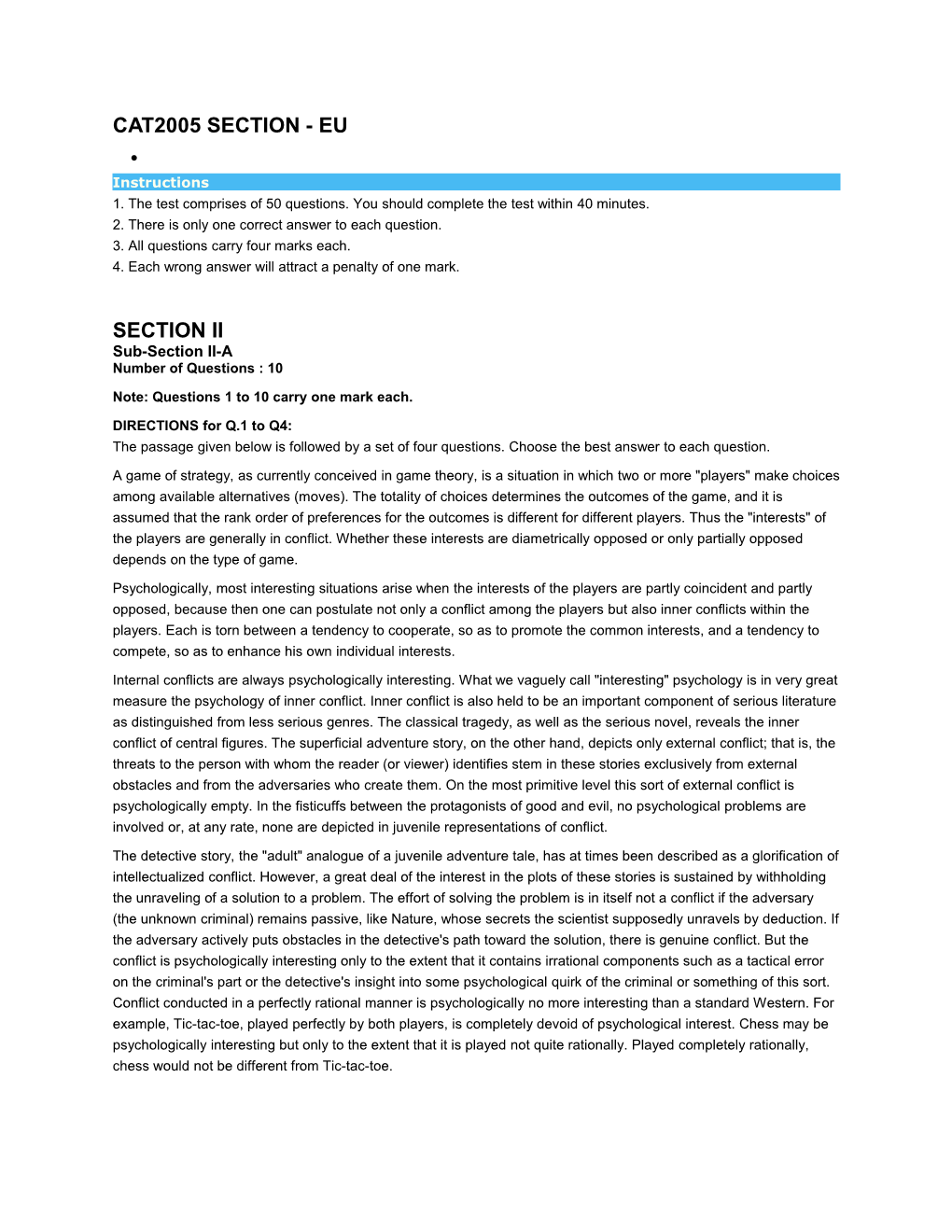 Sub-Section II-A