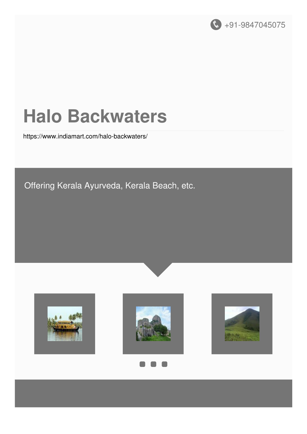 Halo Backwaters