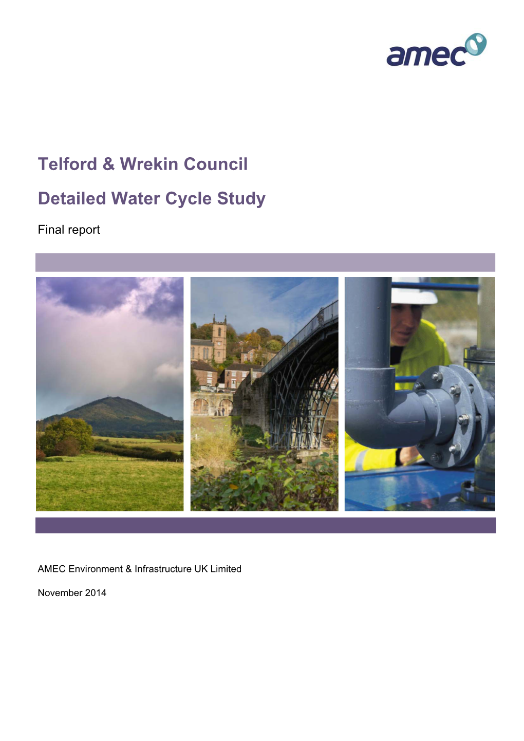 Telford & Wrekin Council Detailed Water Cycle Study