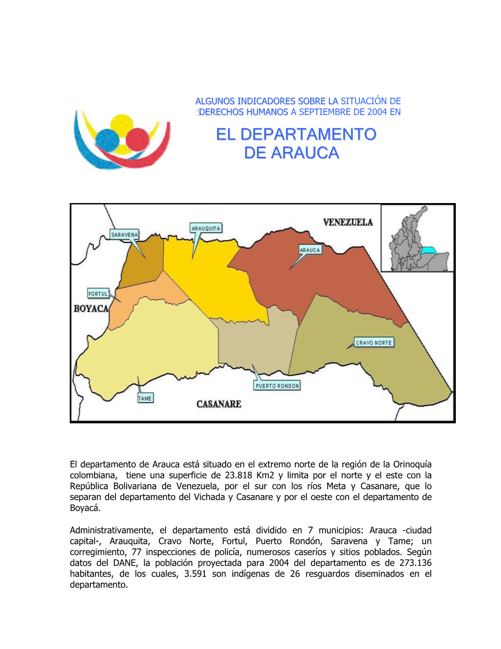 El Departamento De Arauca