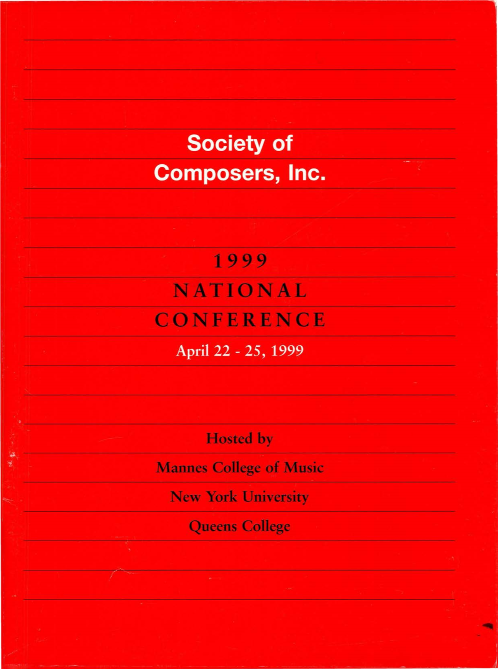 1999 National Conference