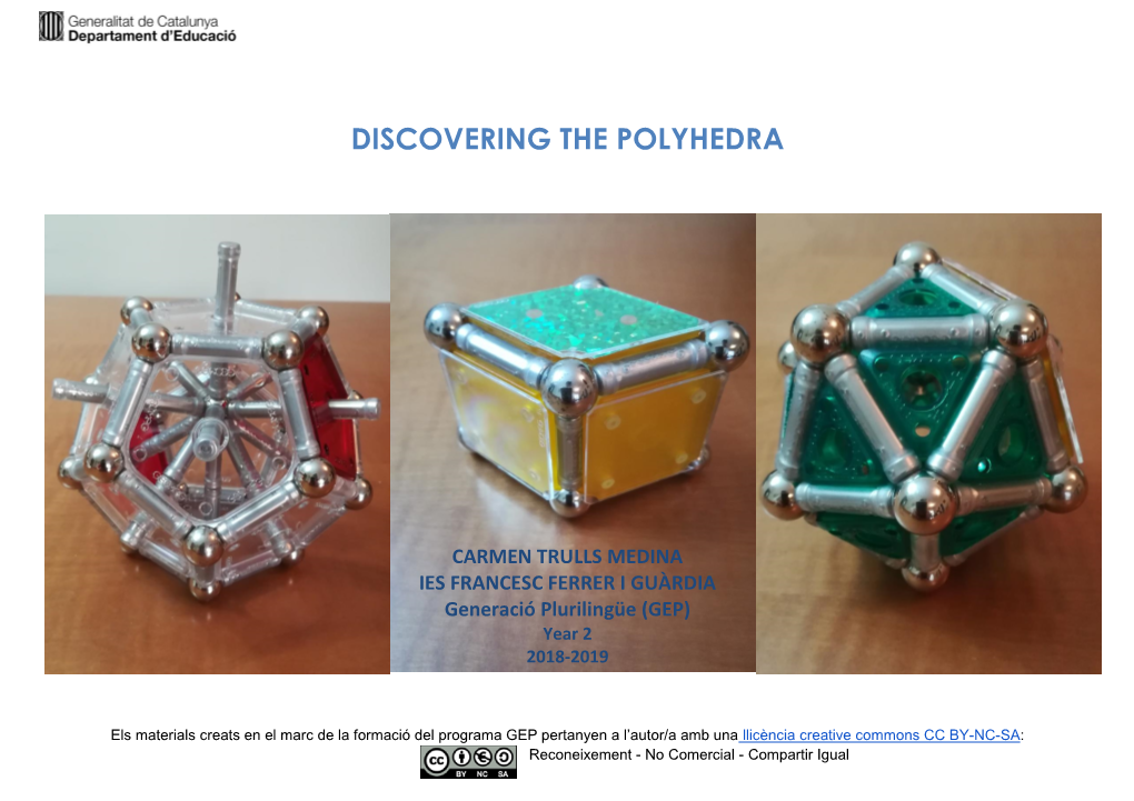 Discovering the Polyhedra