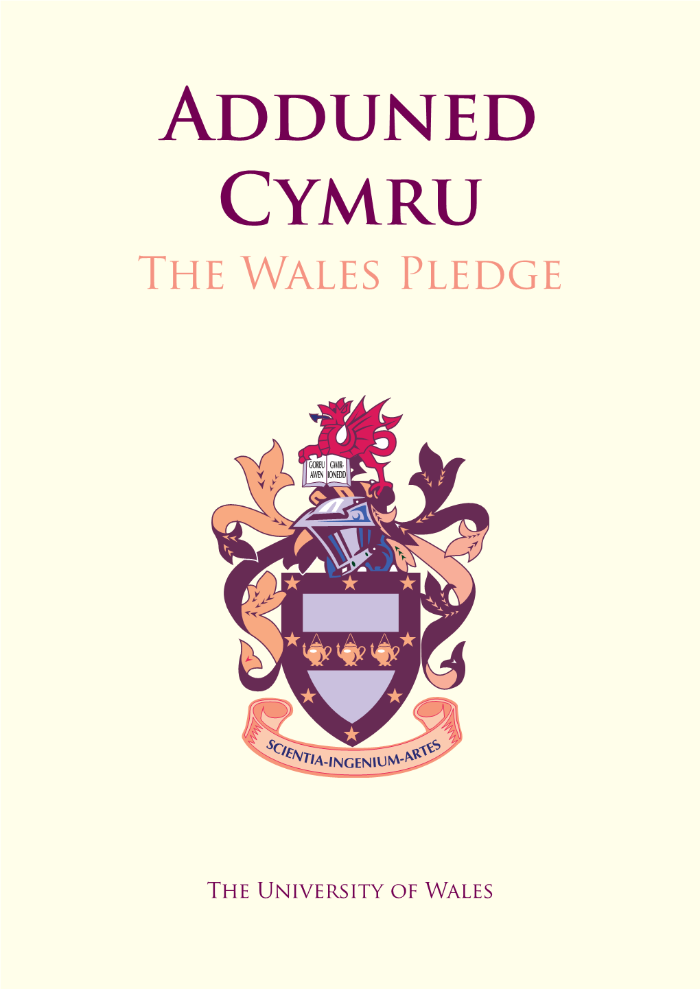 Adduned Cymru the Wales Pledge