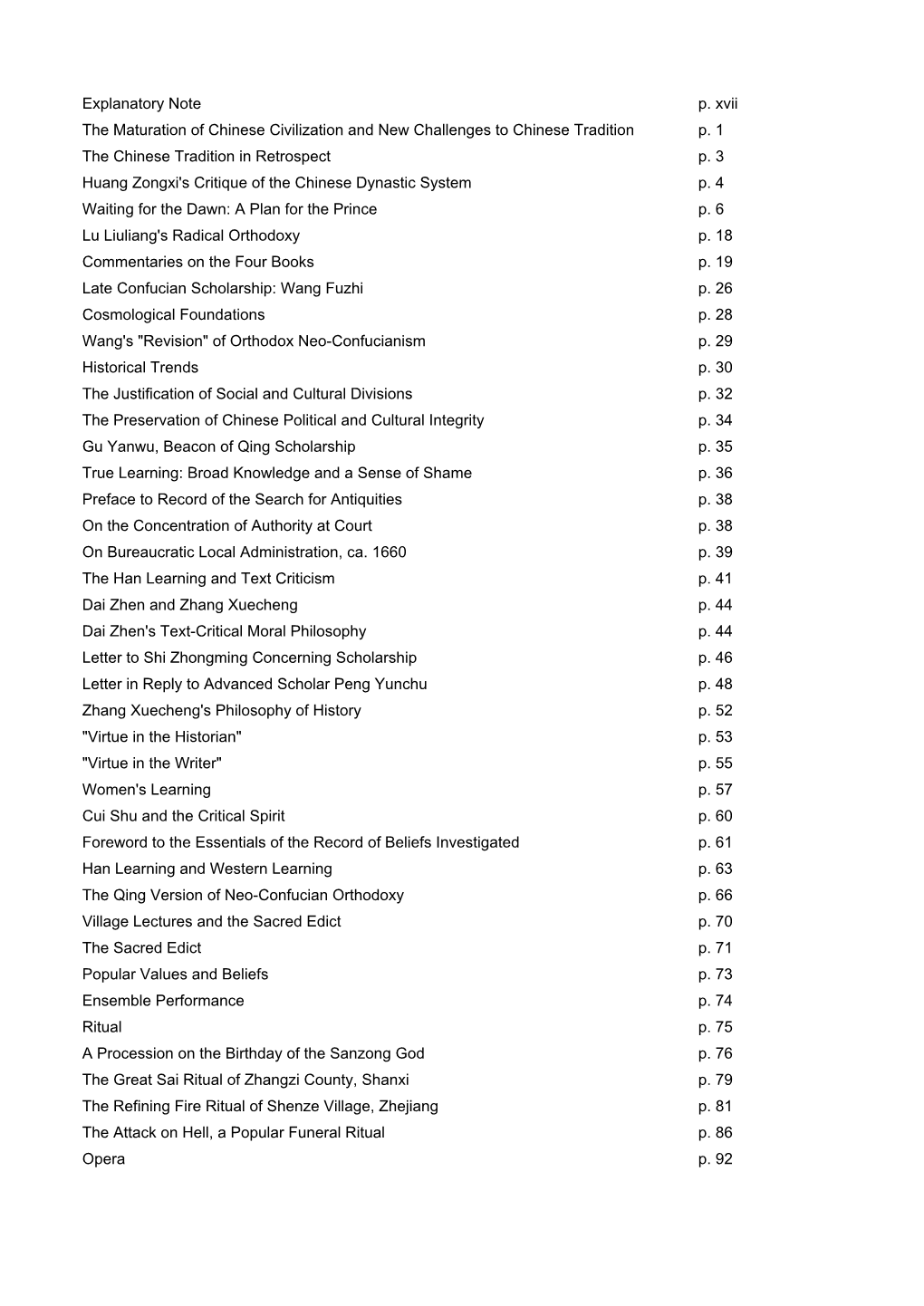 Table of Contents Provided by Blackwell's Book Services and R.R