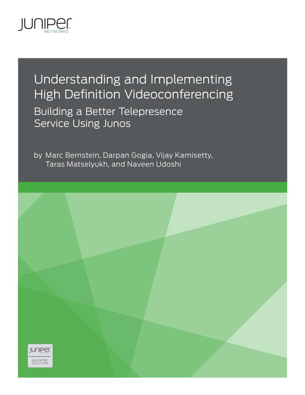 Understanding and Implementing High Definition Videoconferencing