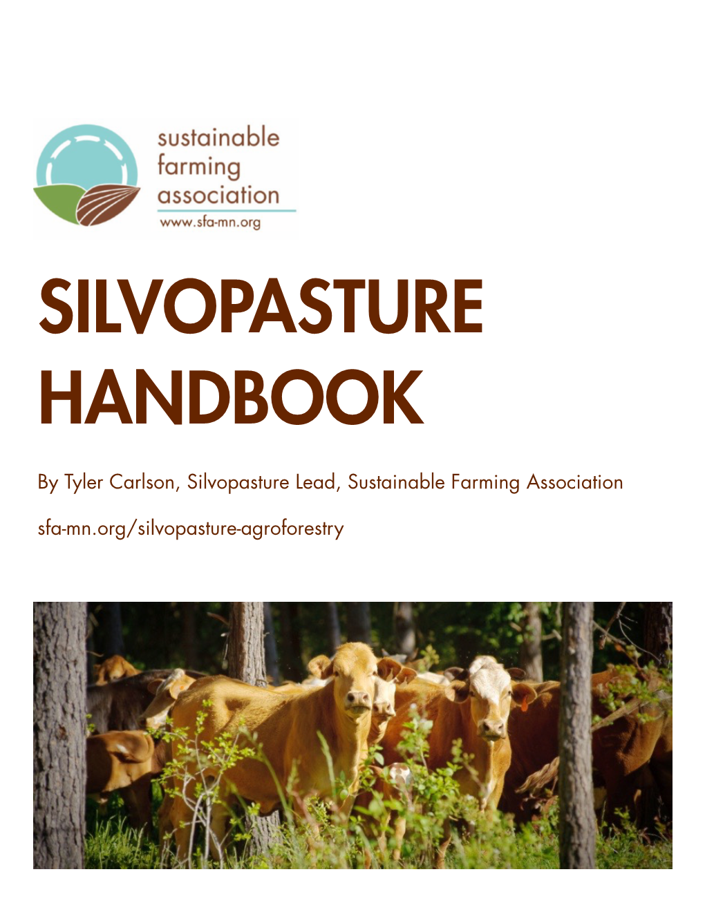 Silvopasture Handbook