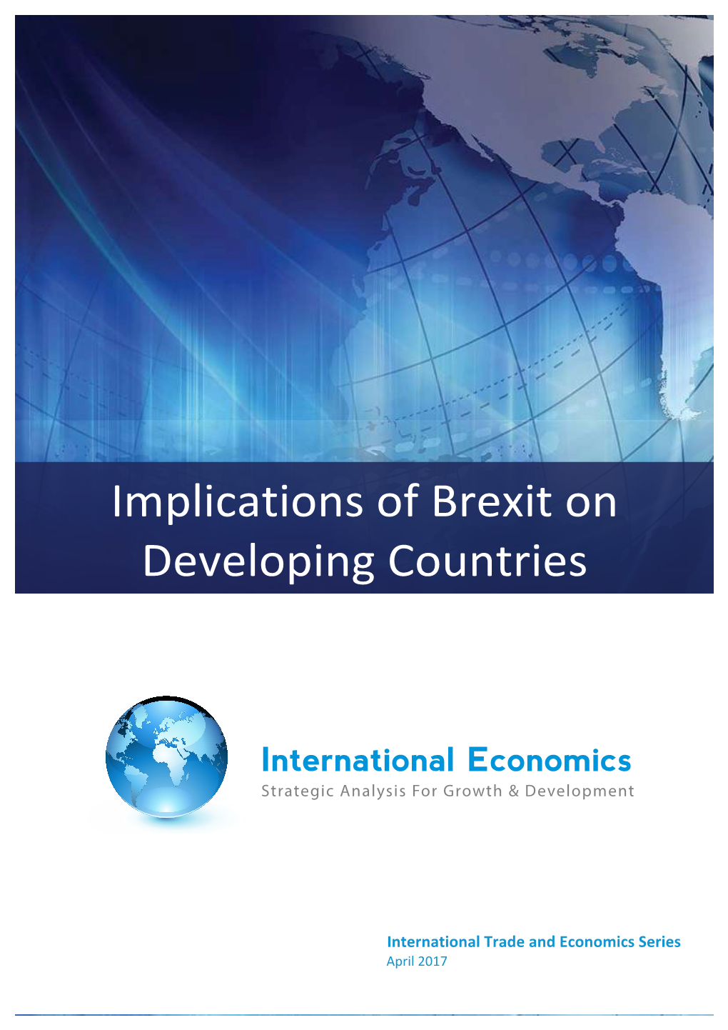 Implications of Brexit on Developing Countries