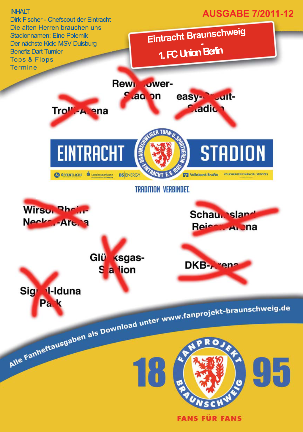 1. Fcunionberlin Te Rm I N E Inhalt Kolumne "Eintrachtstadion" S