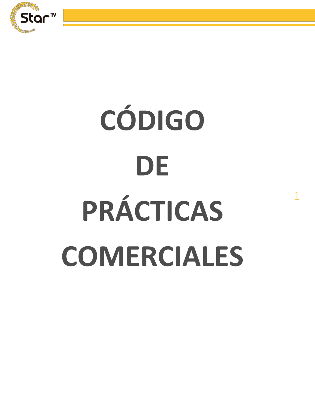 Código De Prácticas Comerciales