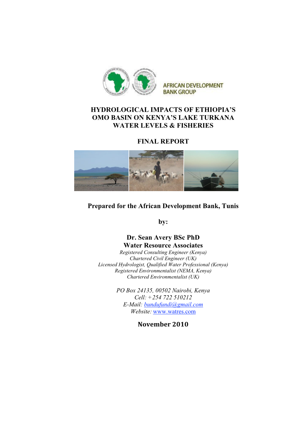 Hydrological Impacts of Ethiopia's Omo Basin on Kenya's Lake