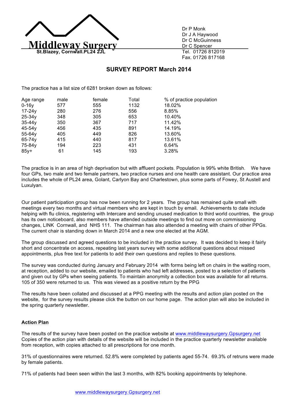 REPORT March 2014