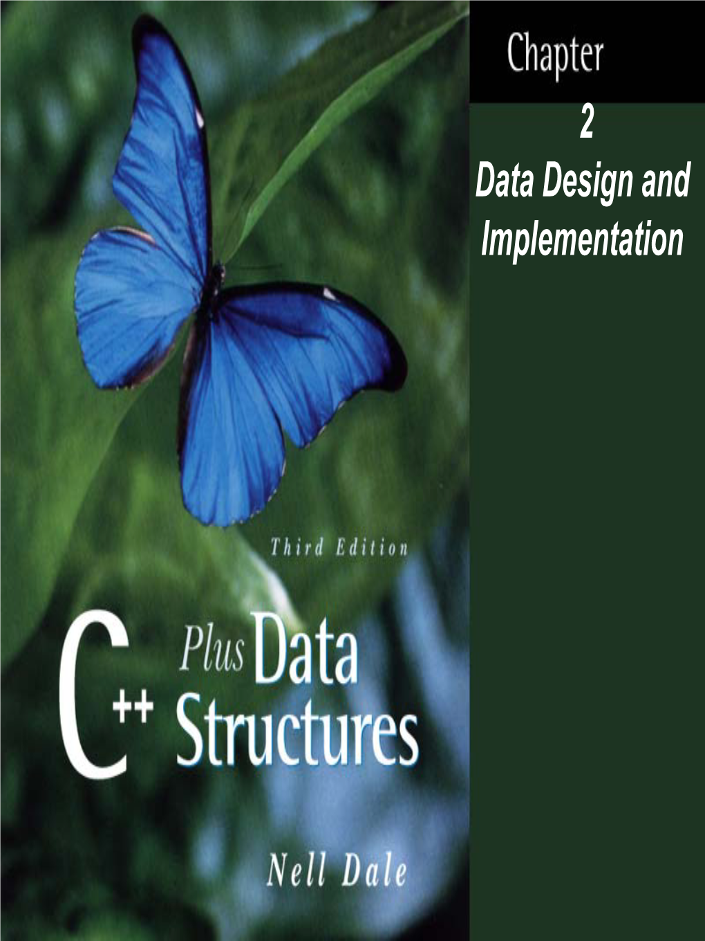 2 Data Design and Implementation Data
