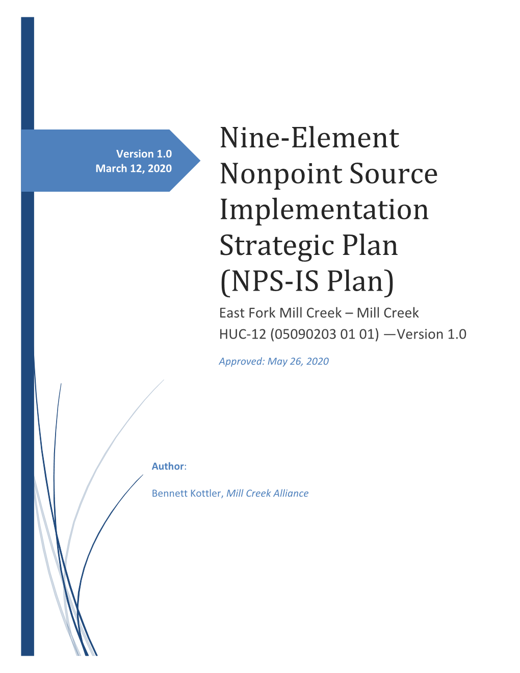 Nine-Element Nonpoint Source Implementation Strategic Plan (NPS