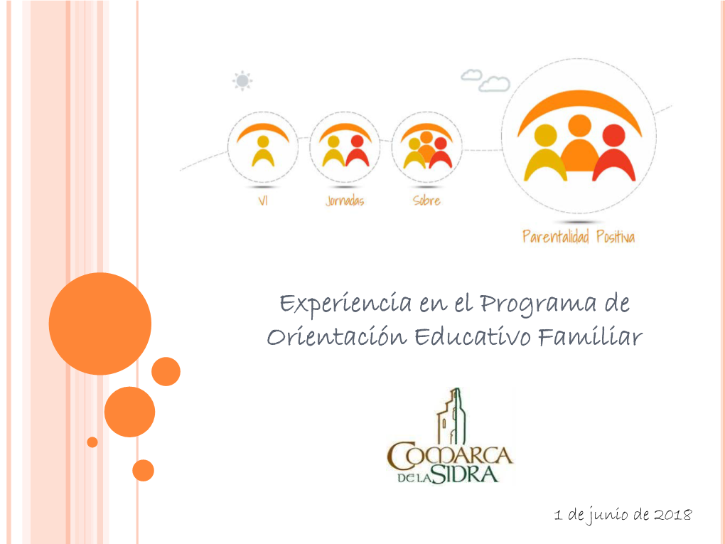 Experiencia En El Programa De Orientación Educativo Familiar