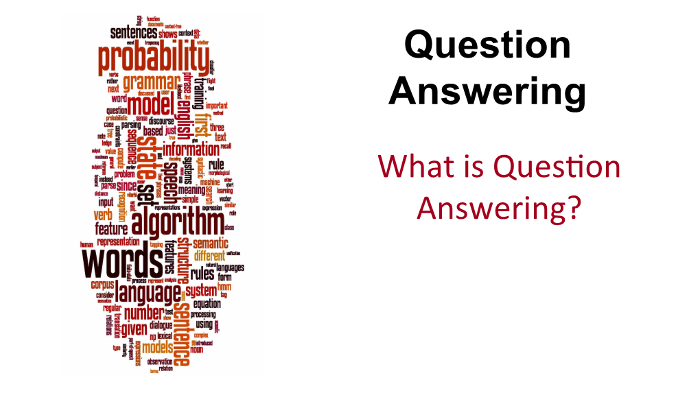 Question Answering