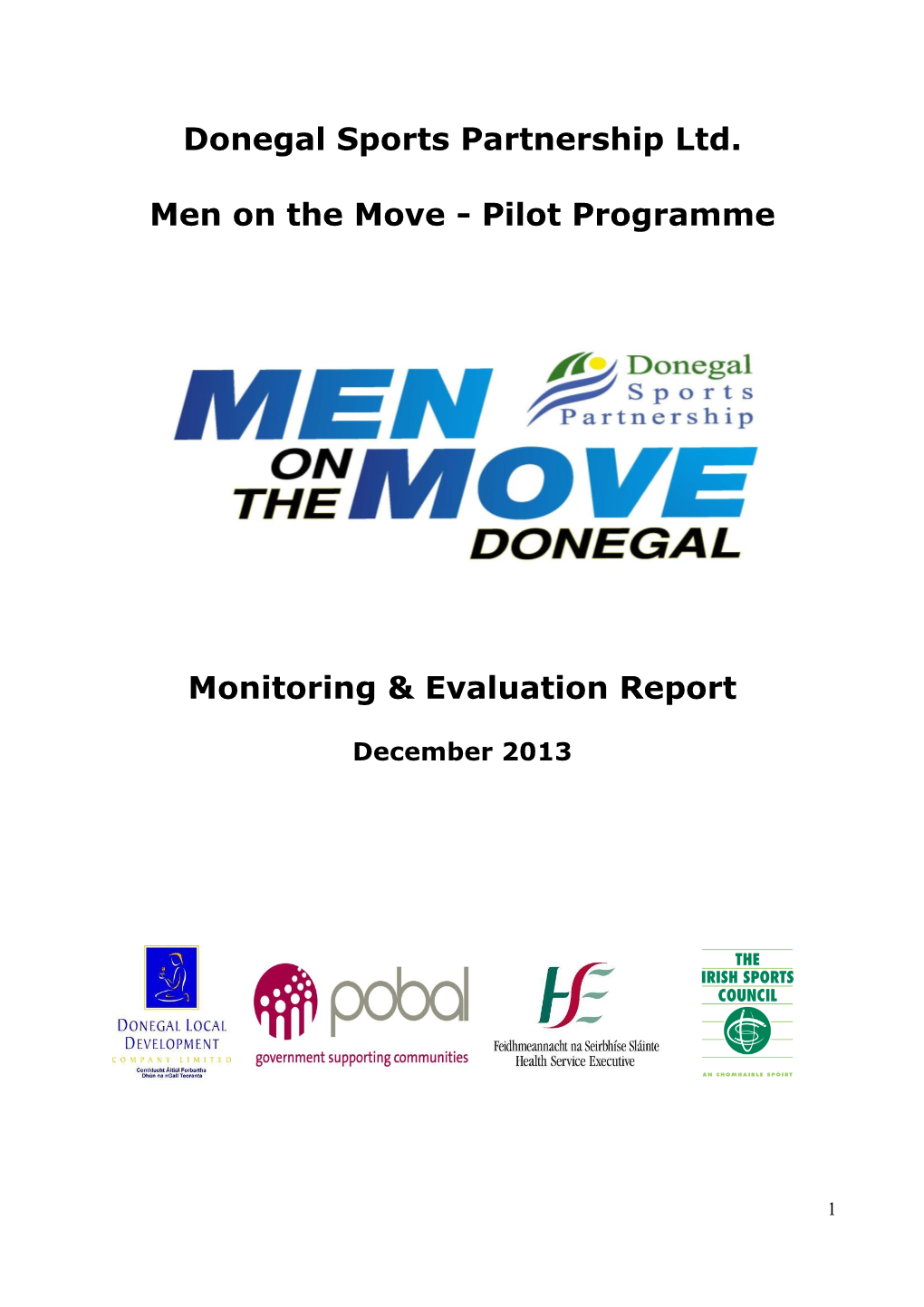 Men on the Move - Pilot Programme