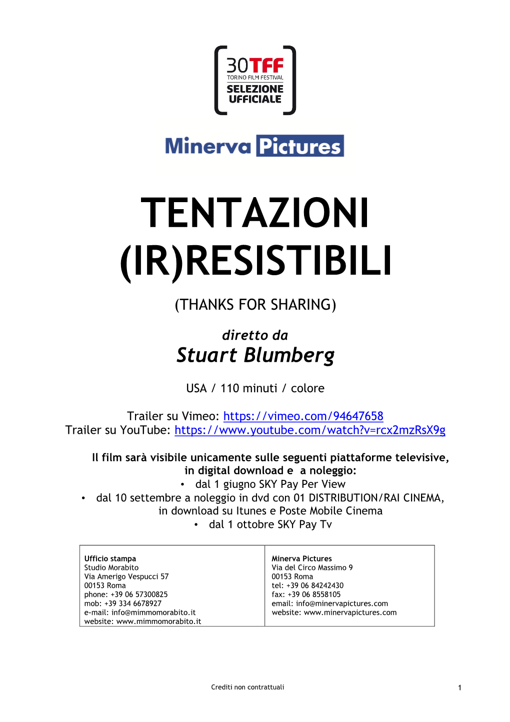 Tentazioni (Ir)Resistibili