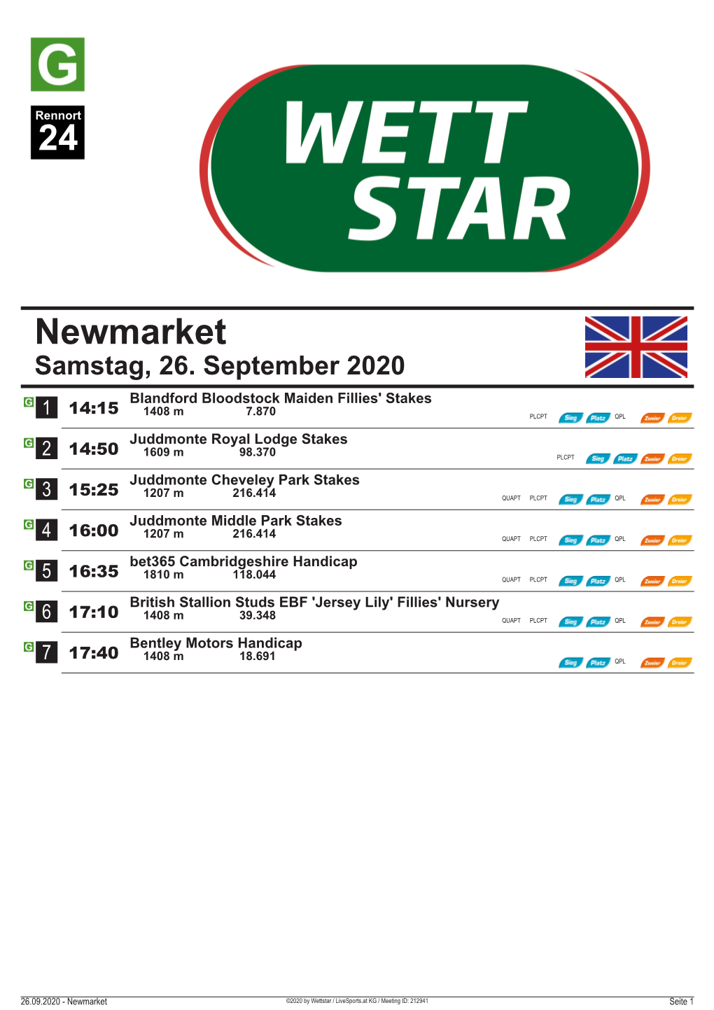 Newmarket 24