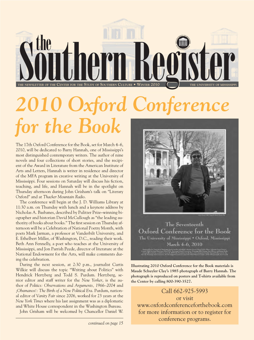 2010 Oxford Conference for the Book