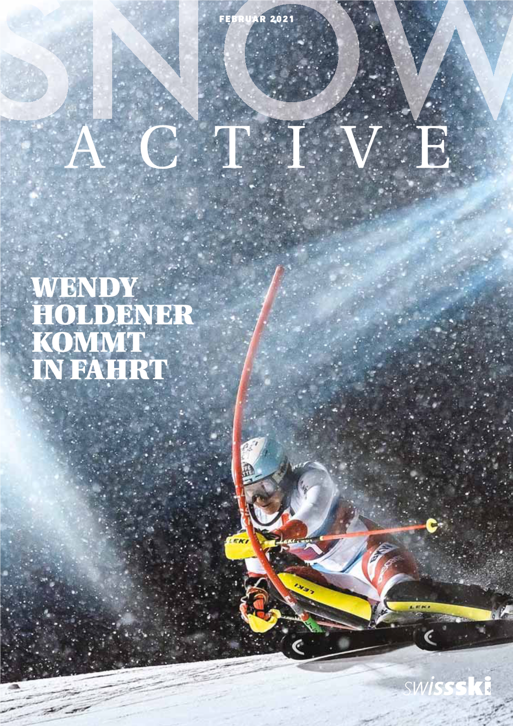 WENDY HOLDENER KOMMT in FAHRT Editorial