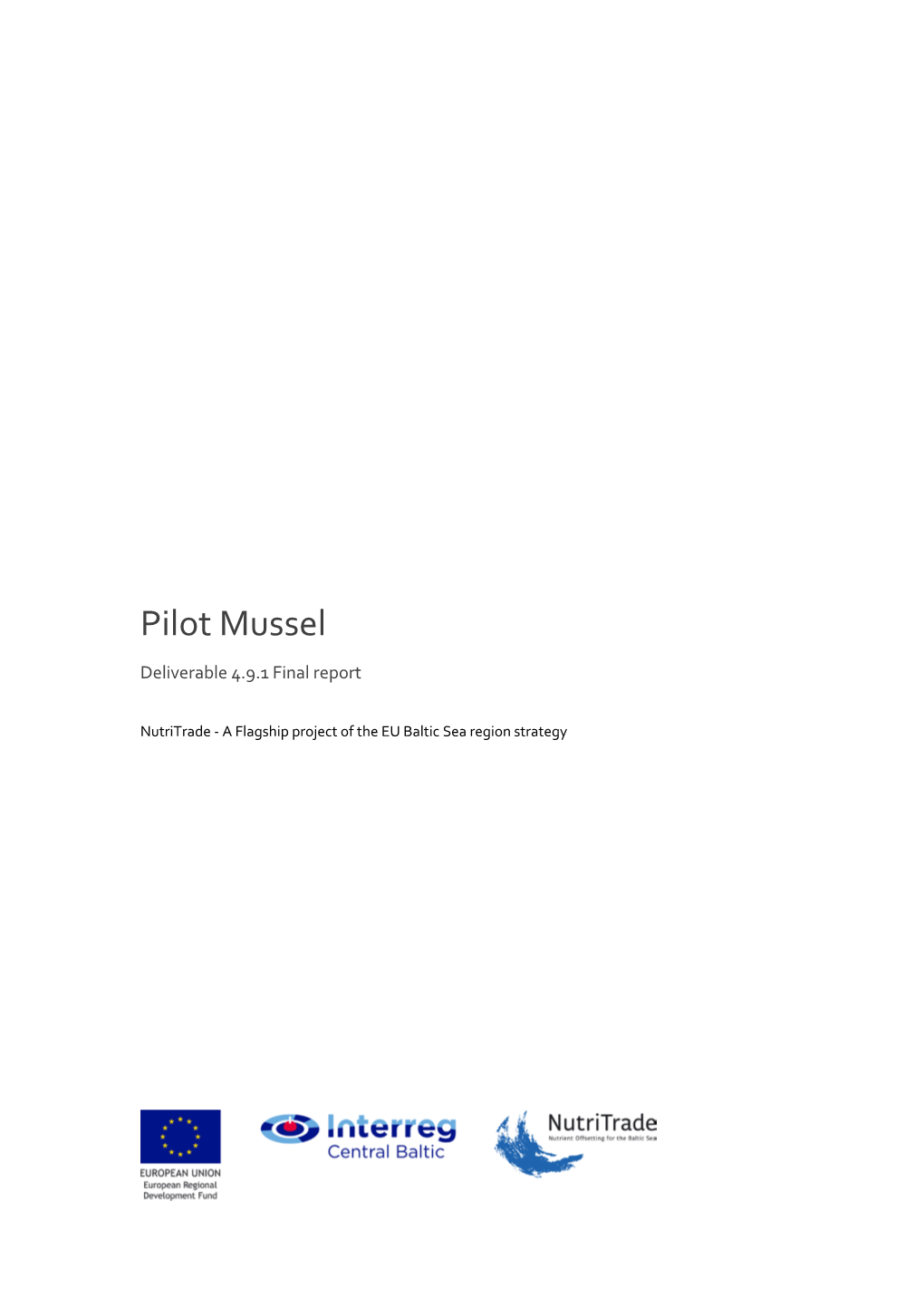 Pilot Mussel Final Report