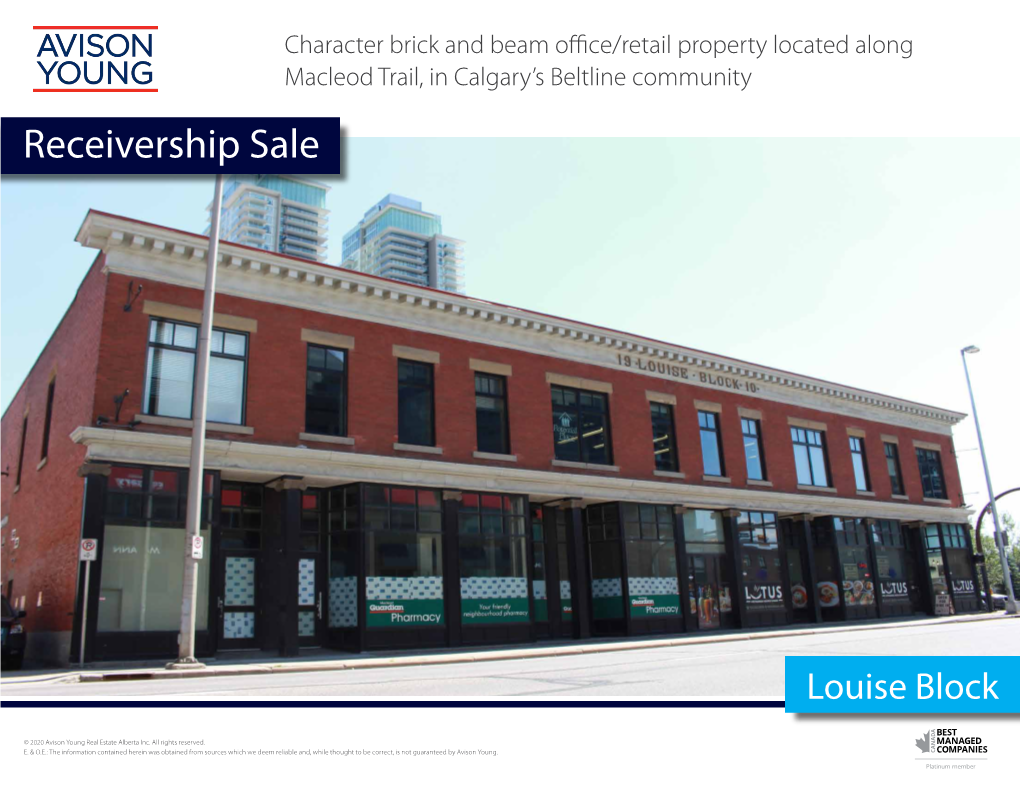 Receivership Sale