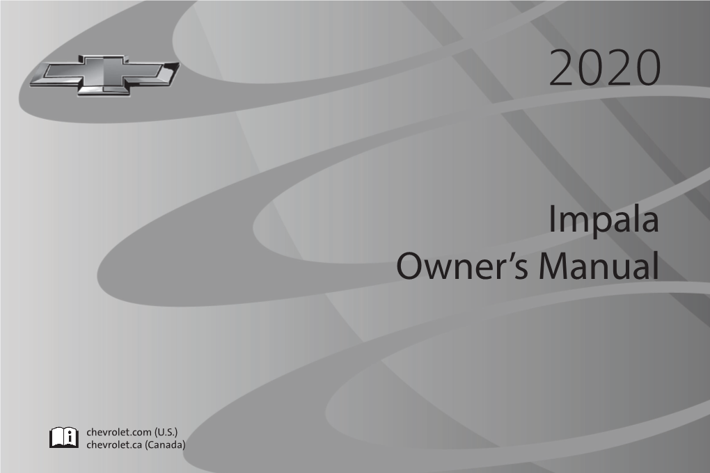 Chevrolet Impala Owner Manual (GMNA-Localizing-U.S./Canada-13688912) - 2020 - CRC - 6/5/19