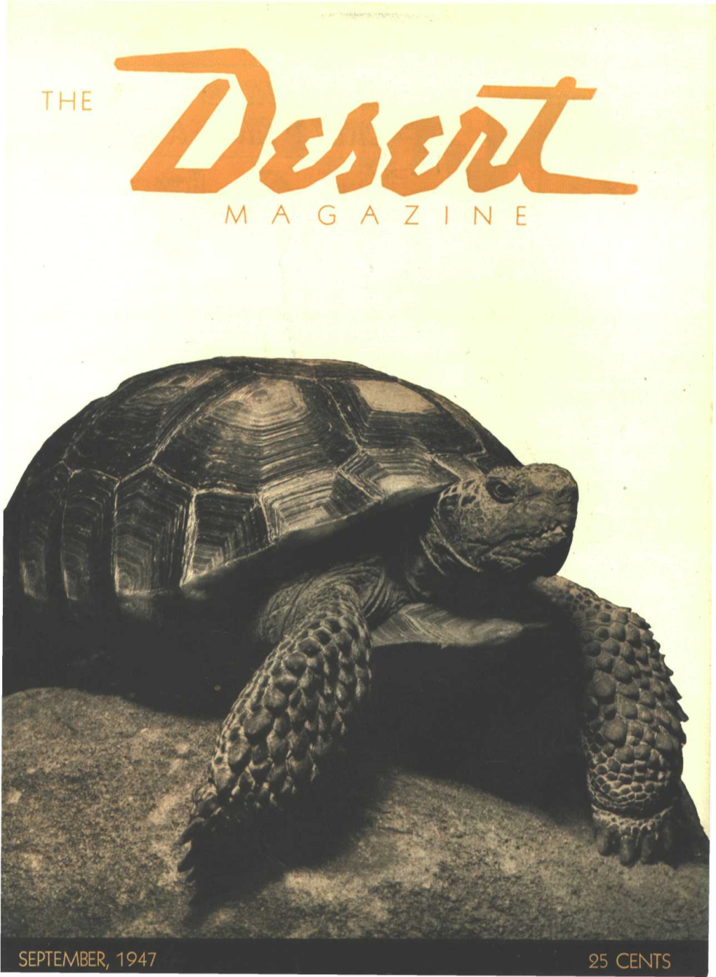 Desert Magazine 1947 September