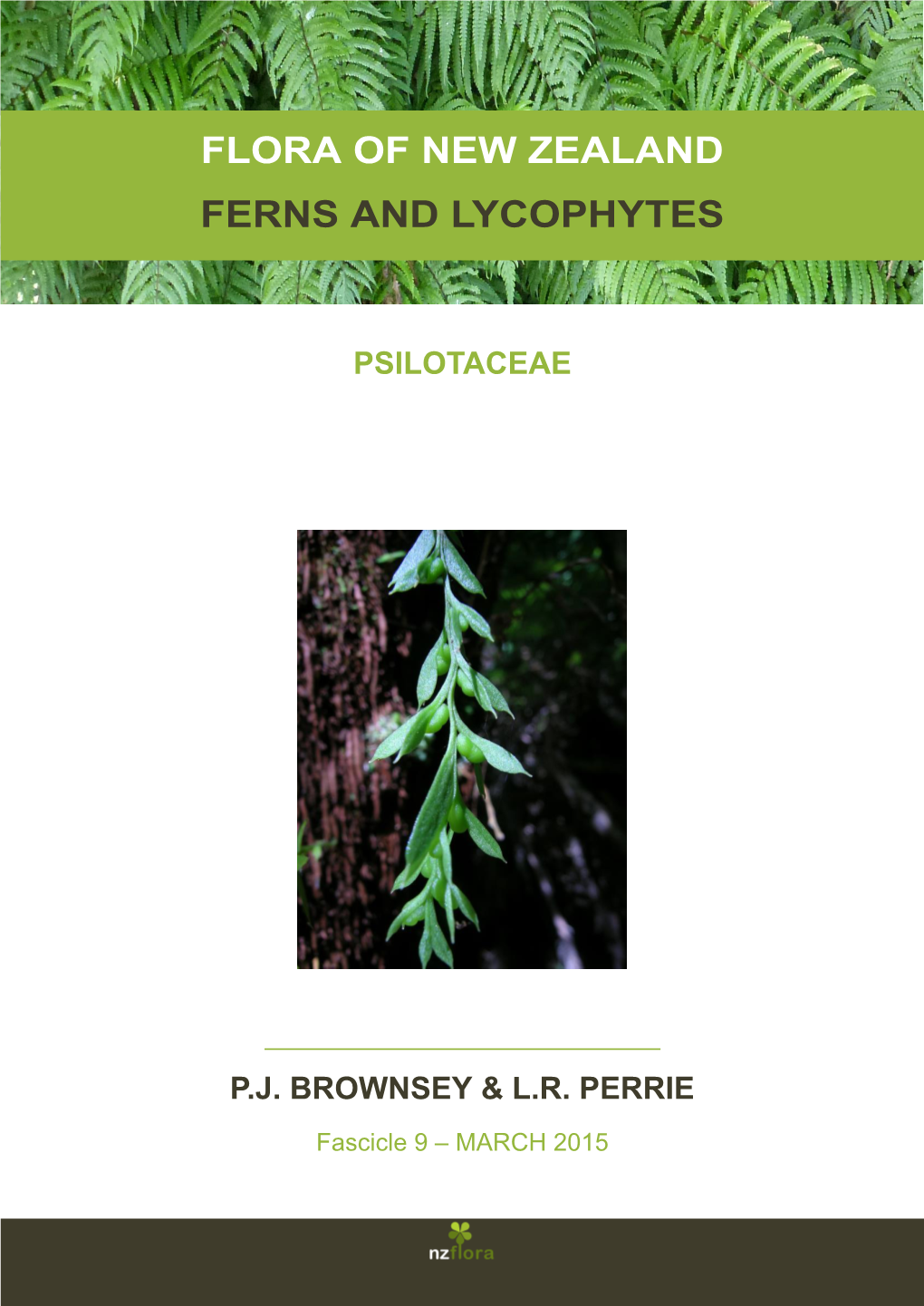 Flora of New Zealand Ferns and Lycophytes