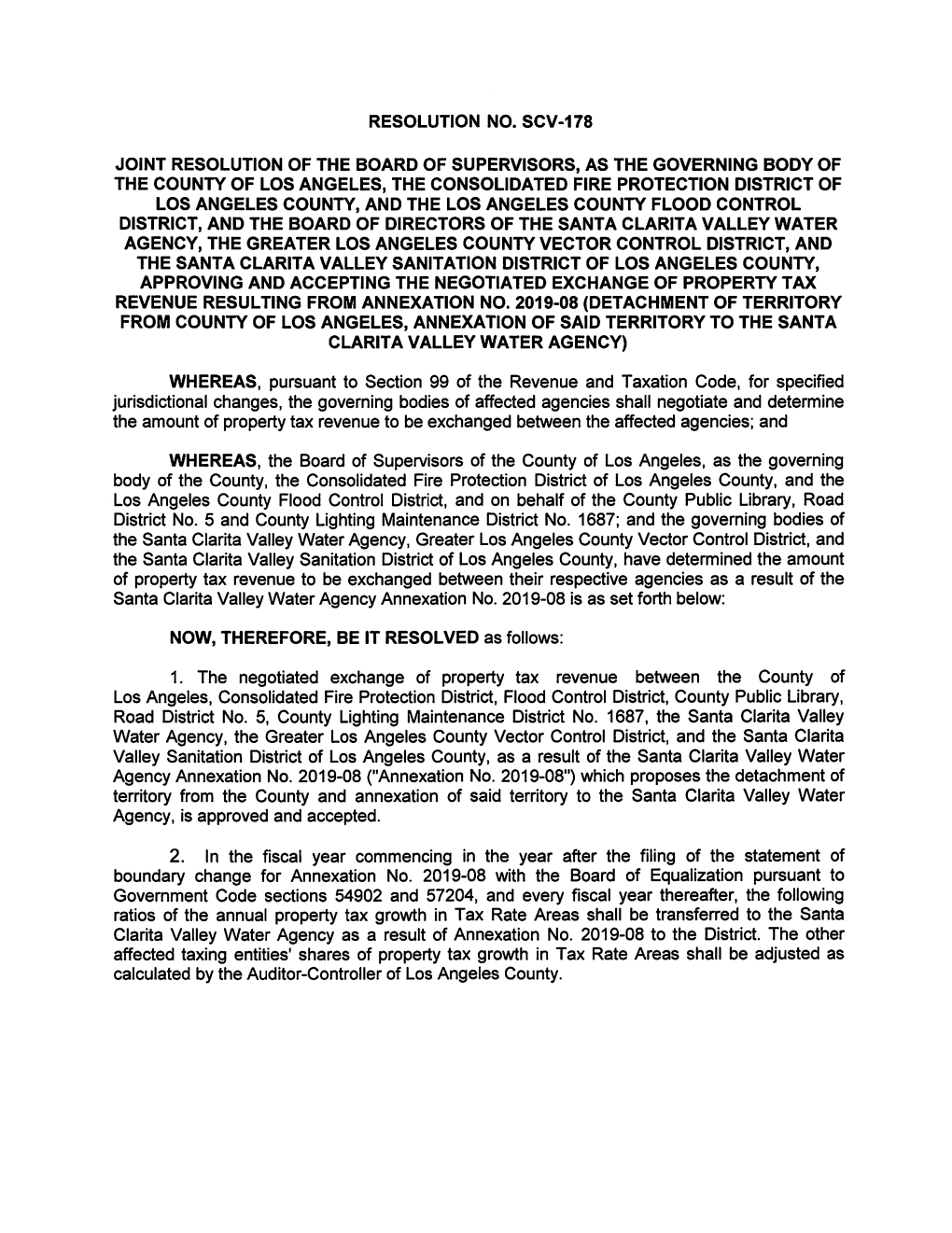 SCV Water Current Boundary