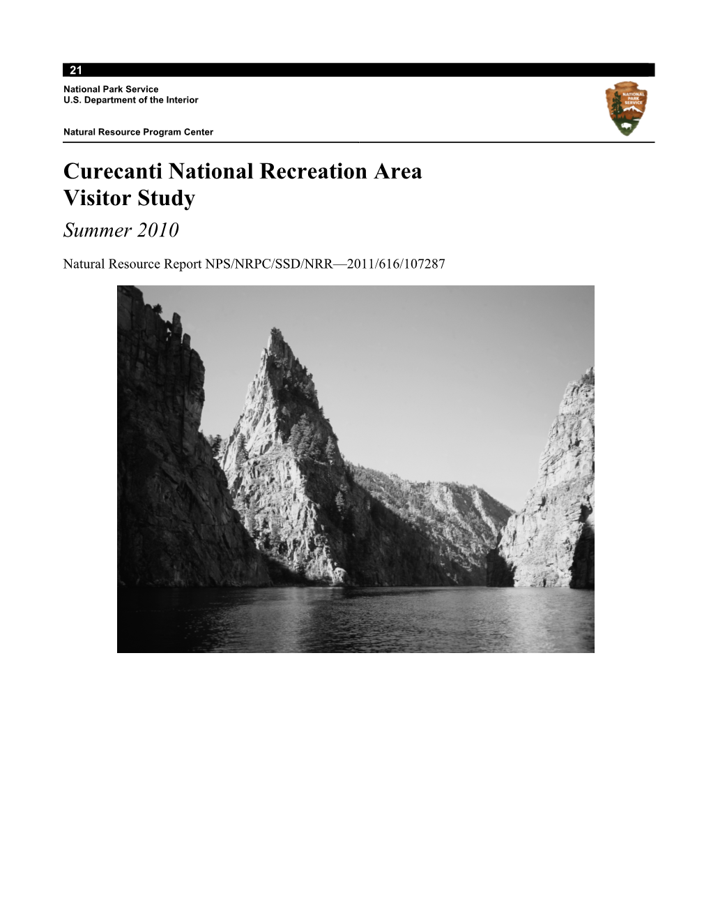 Curecanti National Recreation Area Visitor Study Summer 2010