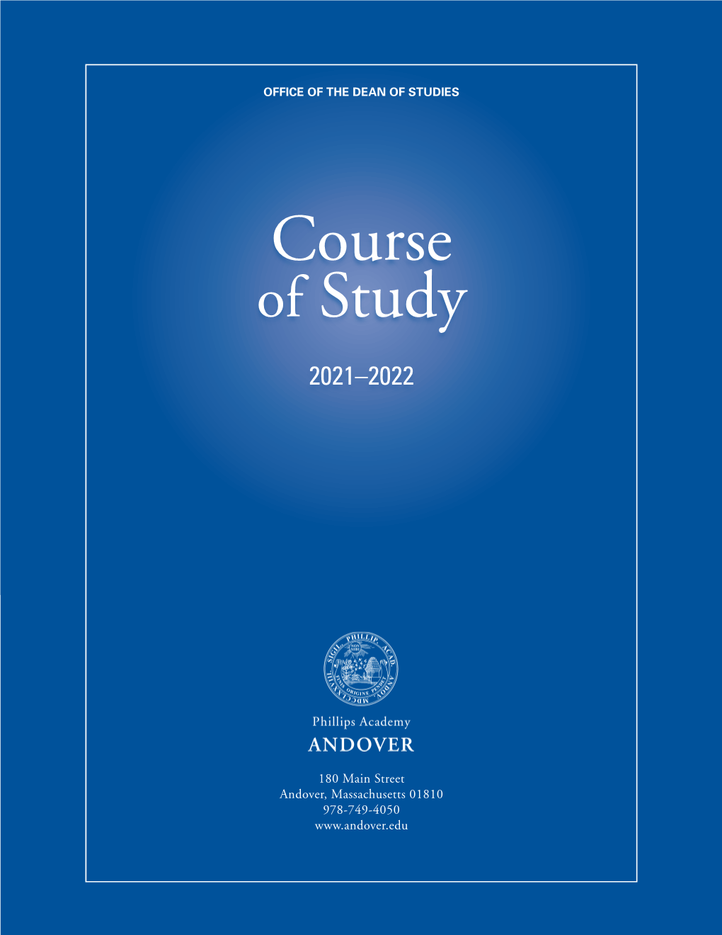 Course of Study