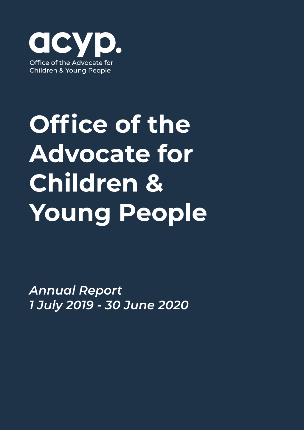 Office of the Advocate for Children & Young People