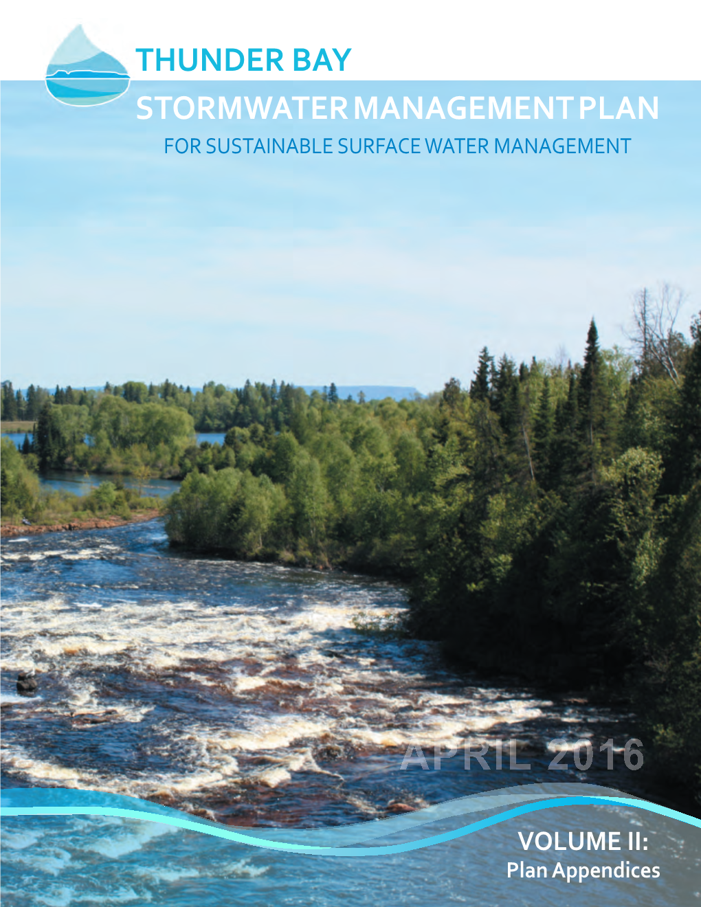 Thunder Bay Stormwater Management Plan for Sustainable Surface Water Management