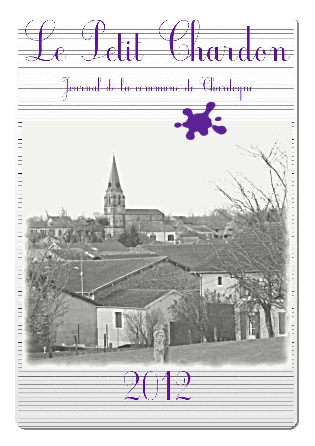 Journal De La Commune De Chardogne Le Petit Chardon