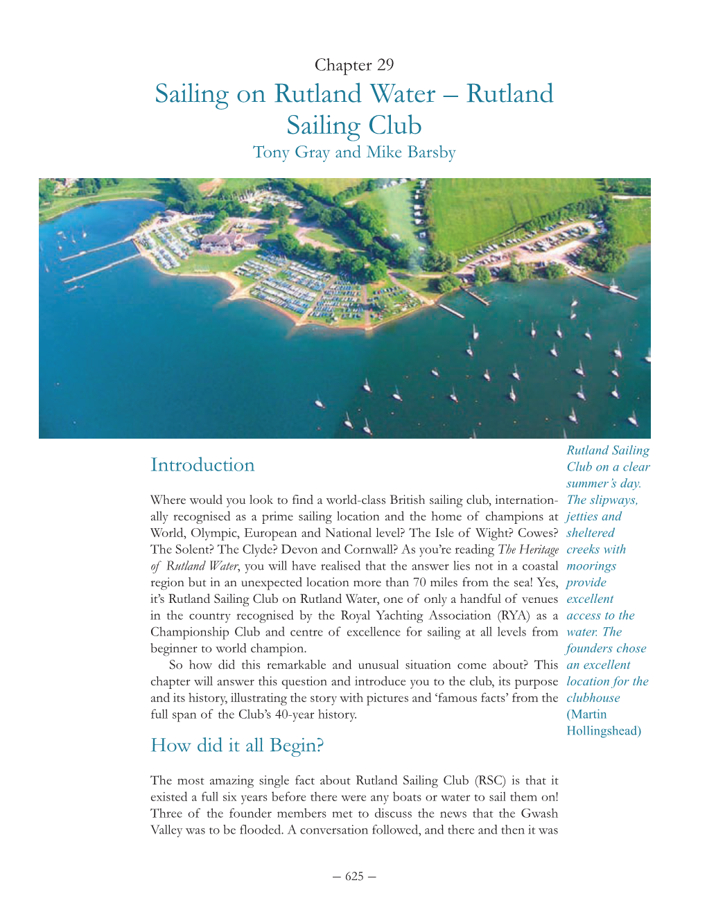 Sailing on Rutland Water – Rutland Sailing Club Tony Gray and Mike Barsby