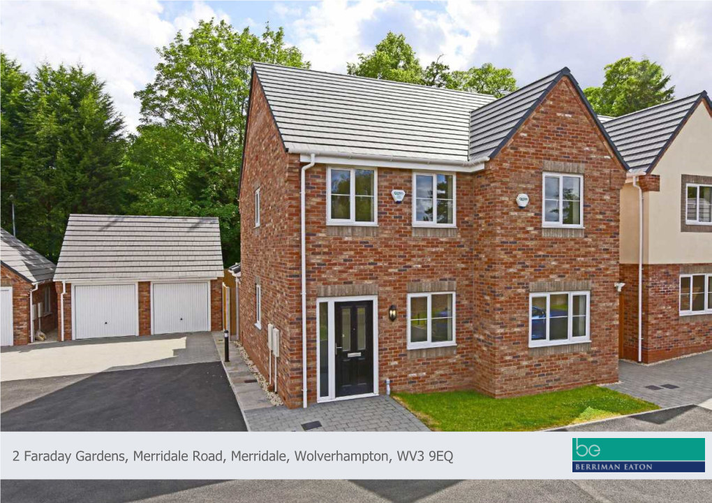 2 Faraday Gardens, Merridale Road, Merridale, Wolverhampton, WV3