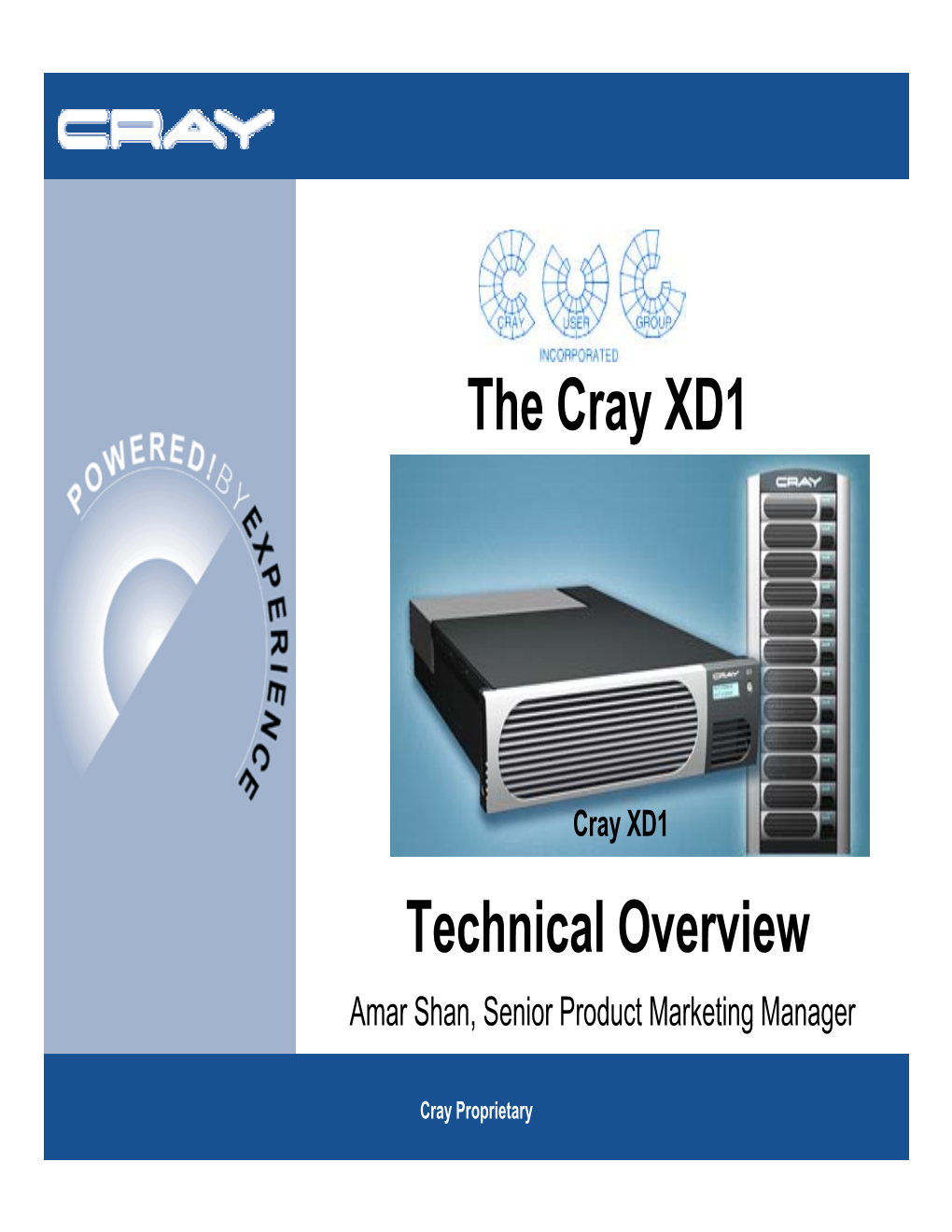 The Cray XD1 Technical Overview