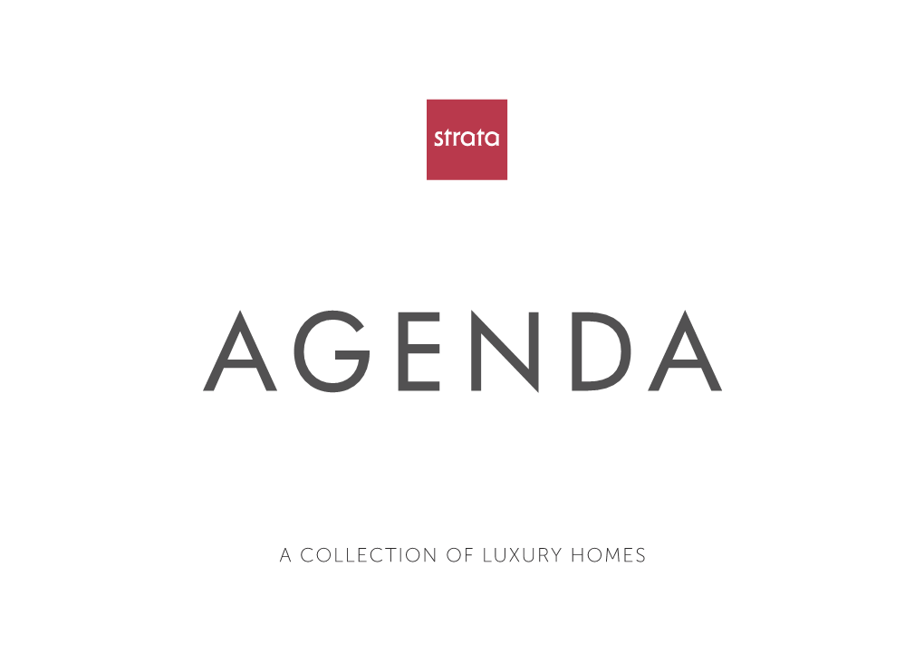 A Collection of Luxury Homes 02 Agenda