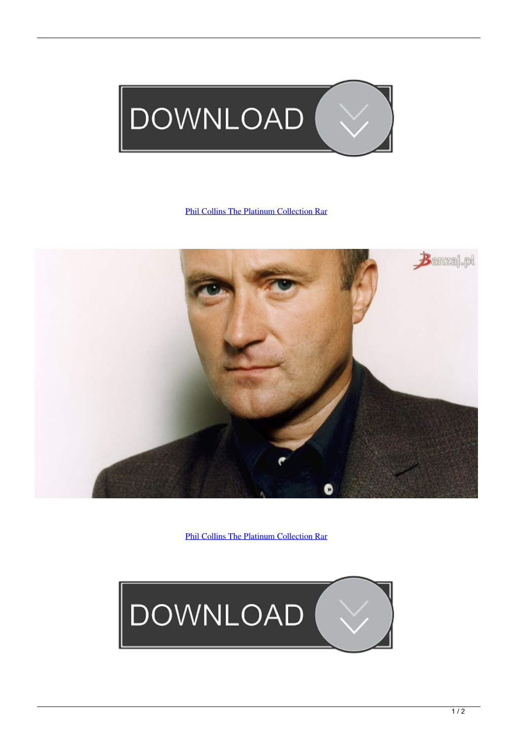 Phil Collins the Platinum Collection Rar