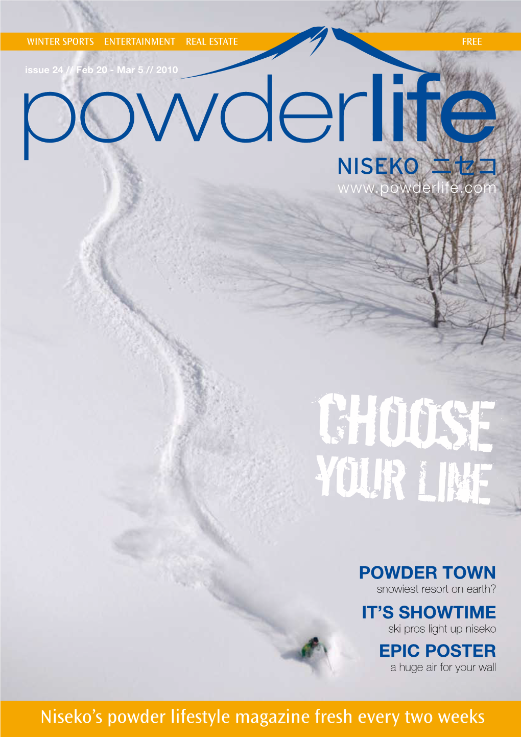 Niseko's Powder Lifestyle Magazine Fresh Every Two Weeks